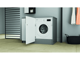 Lavadora secadora integrable - Whirlpool BI WDWG 751482 EU N, 7 kg/5kg, 1400 rpm, 6th Sense, Sin panelar
