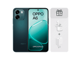 Móvil - OPPO Bundle A6 4G, Sapphire Black, 256 GB, 6 GB RAM, 6.75 LCD, Qualcomm Snapdragon®685 (6nm), 6.500mAh, Incluye Cargador 45W y Auriculares