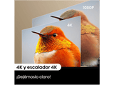 Mini proyector - Hisense C2, Láser Tricolor, Dolby Vision, IA Upscaling, Hasta 300, Gris metalizado