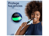 Cepillo eléctrico - Oral-B iO 5S, Pack Doble, 2 Cabezales, Con App, Con estuche de viaje, Blanco y Negro,