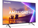 TV QLED 55 - Philips Ambilight 55PUS8510/12, UHD 4K, Titan OS, Smart TV, Pixel Precise Ultra HD, Dolby Atmos, Negro mate