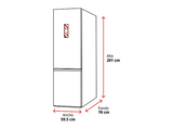 Frigorífico combi - Teka RBF 68670 WH, No Frost, 201 cm, 373 l, Inverter, Cajón FreshBox, AirFlow Control, Blanco