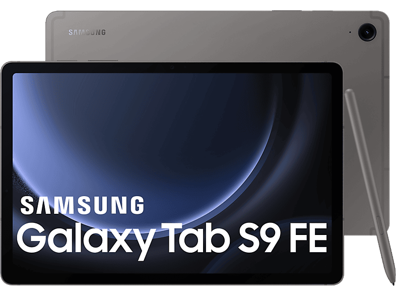 Tablet - Samsung Galaxy Tab S9 FE Wifi, 128GB, 6GB RAM, Gris, 10.9, S Pen, WQXGA+, Exynos 1380, Android 13