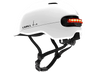 Casco - Livall C20, Para patinete y Bici, Casco Conectado, SOS, Luz de Freno, Luz Trasera, Talla L, 56-61 cm, Blanco
