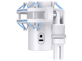 Micrófono - HYPERX QuadCast 2, USB, Sensor para silenciar, Indicadores LED, Blanco