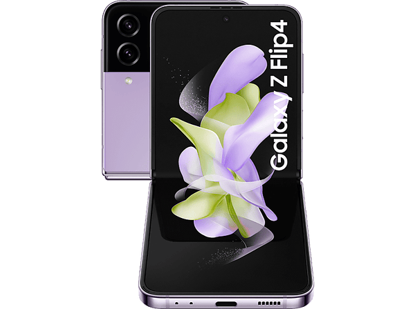 Móvil - Samsung Galaxy  Z Flip4 5G, Violeta, 128 GB, 8 GB RAM, 6.7" FHD+, Qualcomm Snapdragon, 3700 mAh, Android 12