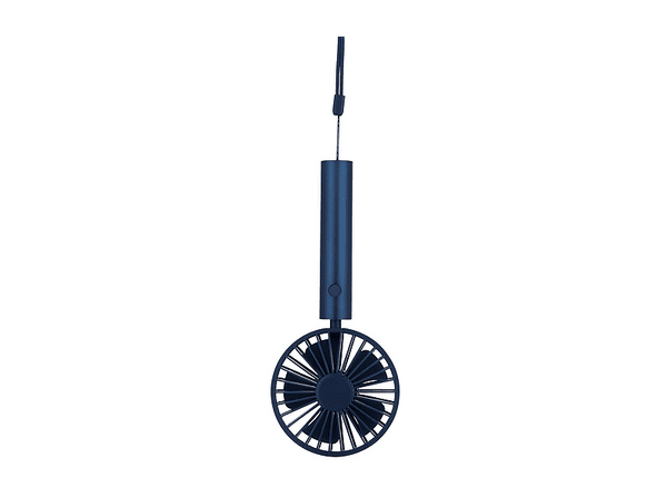 Mini ventilador - NK HO340087, 5.5W, 3 Velocidades, 8h Autonomía, Azul
