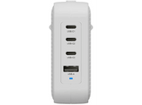 Cargador de pared - HyperJuice® 100W USB-C GaN, 3 x USB-C, 1 x USB-A, Adaptadores de viaje, Blanco