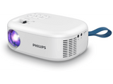 Proyector - Philips NPX113, True HD 720p, 30000 h, hasta 65, LED, HDMI, Blanco