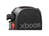 Altavoz inalámbrico - LG X BOOM ROCK , 6 W, Bluetooth, Autonomía 10h, Resistencia agua IP67, Conexión Auracast, Negro