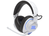 Auriculares gaming - JBL Quantum 910P Console Wireless, Para PlayStation, Inalámbrico, Cancelación de Ruido Activa, Micrófono, Blanco y Azul