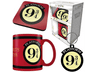 Pack Merchandising - Pyramid International, Harry Potter: Caja regalo Platform 9 3/4, Taza + Llavero +Posavasos