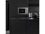 Microondas con grill integrable - Hisense BIM320G41X, 1000 W, 5 niveles, Auto-Limpieza, 20 l, Inox
