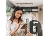 Cerradura electrónica - Ezviz DL01 Pro+DL01CP+A3 Kit, Aluminio, 4 pilas alcalinas AA, Ezviz, Gris
