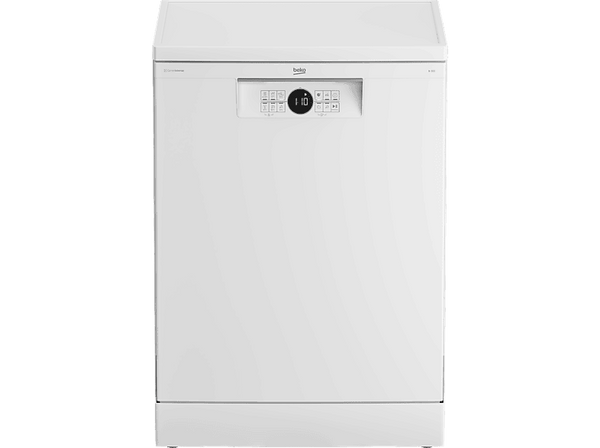 Lavavajillas - Beko BDFN26640WC, 16 servicios, 6 programas, 59.8 cm, Tercera bandeja, Blanco