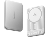 Powerbank - Baseus Picogo Air AM71, 5000 mAh, 22,5W, Carga inalámbrica 15W, USB-C, Ultrafina, Certificado CCC, Plata Frost