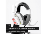Auriculares gaming - Astro A10, De diadema, Con cable, Para Xbox Series X|S, Micrófono volteable para silenciar, Control de volumen integrado, Blanco