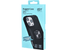 Funda - Isy ISC 6108, Compatible con iPhone 16 Pro Max, Resistente a Golpes, Soporte Plegable Integrado, Negro