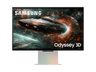 Monitor gaming - Samsung Odyssey 3D G90XF LS27FG904XUXEN, 27", UHD 4K, 165Hz, 1ms, 3D sin Gafas, IA 3D Video, Odyssey 3D Hub, Altura ajustable, Plata