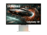 Monitor gaming - Samsung Odyssey 3D G90XF LS27FG904XUXEN, 27, UHD 4K, 165Hz, 1ms, 3D sin Gafas, IA 3D Video, Odyssey 3D Hub, Altura ajustable, Plata