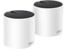Sistema WiFi Mesh - TP-Link Deco X55 (2-Pack), 3.0 Gbit/s, MU-MIMO, Blanco