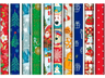 Papel de regalo - Campus Surtido Navidad, 70 x 200 cm, 1 rollo, Color Aleatorio