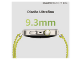 Smartwatch - Huawei Watch Fit 4 Pro, 1.82 AMOLED, 10 días batería, Compatible iOS - Android, Correa Fluoroelastómero, Verde