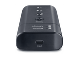 Cargador batería - Hama 00081390 Delta Travel, Para baterías de Iionen litio, Negro