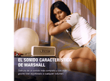 Altavoz inalámbrico - Marshall EMBERTON III, 76 W, Bluetooth, Autonomía 32 h, Micrófono, Cream