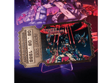 Accesorio - FaNaTtik Transformers: The Movie. Limited Edition 40th Anniversary Metal Replica Movie Ticket