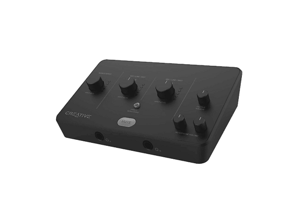 Tarjeta de sonido DJ - Creative Live! Audio A3, USB-C, Alta Resolución a 24 bits/96 kHz, Negro