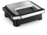 Sandwichera - Moulinex GI272D10, 2000 W, 2 en 1, Grill & sandwichera, Antiadherente, 4 a 6 raciones, Inox