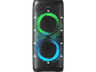 Altavoz de gran potencia - Hisense Party Thunder, 620 W, Con batería, Autonomía 12 horas, AI Light Show, Auracast™, Resistencia al agua IPX4 , Negro