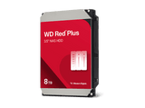 Disco duro interno 8 TB - Western Digital WD Red Plus, SATA 6 GB/s, 3.5, Interno, 5640 rpm, Cache 256MB, CMR, Red