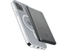 Powerbank - CellularLine Mag Lite5000, Universal, 5000 mAh, 2 entradas USB-C, Gris