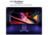 Monitor gaming - LG UltraGear™ 34G600A-B, 34 WQHD, 160 Hz, 1 ms, VA curvo 1800R, 2x HDMI, Altavoces incorporados, Morado grisáceo
