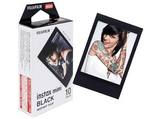 Película fotográfica - Fujifilm Instax mini, marco negro, 10 hojas