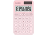Calculadora - Casio SL-310YC, Energía Solar/Batería, Números Grandes, Rosa