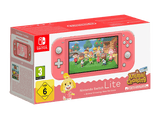 Consola - Nintendo Switch Lite, Portátil, Coral + Juego Animal Crossing: New Horizons (*Descarga asociada al numero de serie)