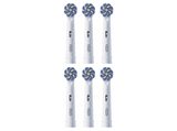 Recambio para cepillo dental - Oral-B Pro Sensitive Clean, Cabezales de recambio, Dientes y encías sensibles, Pack de 6 unidades, Blanco
