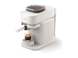 Cafetera express - Philips Baristina BAR300/00, Molinillo cerámico, 16 bares, Café en grano, 4 programas, 1550 W, 1,2L, 30s, IA, 72 dB, 3 años, Blanco