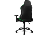 Silla gaming - Drift DR250, Reposabrazos 4D, Cojín cervical y lumbar, Reclinable, Giratorio, Verde