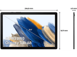 Tablet - Samsung Galaxy Tab A8, 32 GB eMMC, Gris Oscuro, WiFi, 10.5 WUXGA, 3 GB RAM, Unisoc T618, Android 11