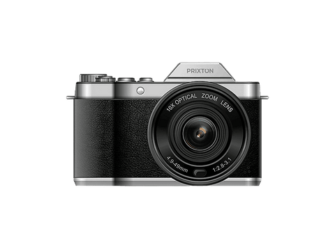 Cámara - Prixton Nomad DC950, 64MP, 4K 3840p, 85 min Autonomía, Pantalla 2.88″ IPS 640 x 480, Función Anti-shake, Negro