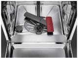 Lavavajillas - AEG FFB76717PM, 14 servicios, 9 programas, 60 cm, Tercera bandeja, programa ExtraHygiene, Inox