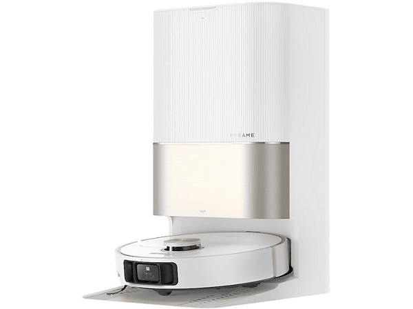 Robot friegasuelos - Dreame X40 Ultra Complete, 75W, 12 000 Pa, Base de Vaciado, Blanco
