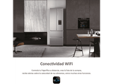 Frigorífico americano - Haier FD 70 Series 7 HFW7720EWMP,  No Frost, 200.6 cm, 477 l, Daylight LED, Wi-Fi, Inox