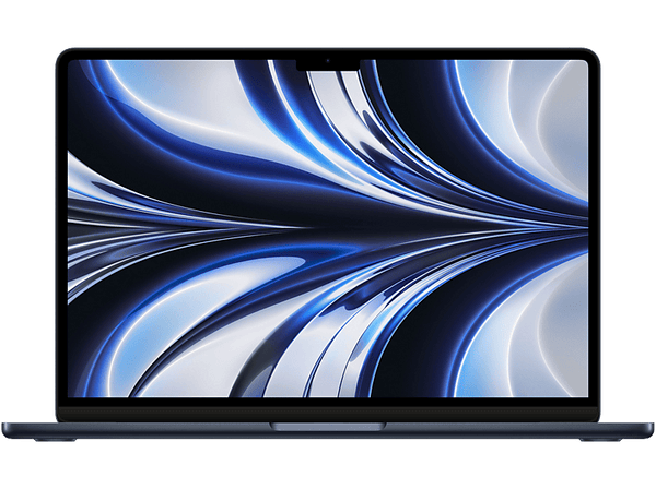 Apple Macbook Air (2023) 13.6" Retina,  Chip M2 Apple,  CPU de 8 núcleos, GPU de 8 núcleos, 16 GB RAM, 256GB de SSD, Medianoche