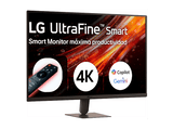 Monitor - LG 32U701SB, 32  UHD 4K, 60 Hz, 5 ms, VA, HDR10, webOS Inteligente, Negro