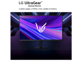 Monitor gaming - LG UltraGear™ 24G411A-B, 23.8 Full-HD, 144 Hz, 1 ms, IPS, HDR10, Morado Grisáceo